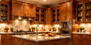 Classic kitchen cabinets